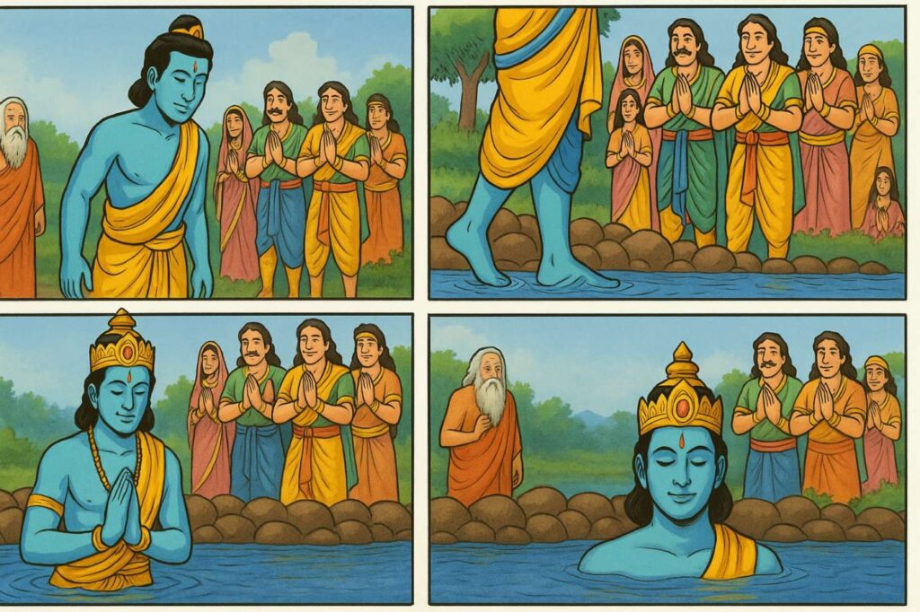 How Shri Ram Died