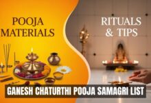 Ganesh Chaturthi Pooja Samagri List