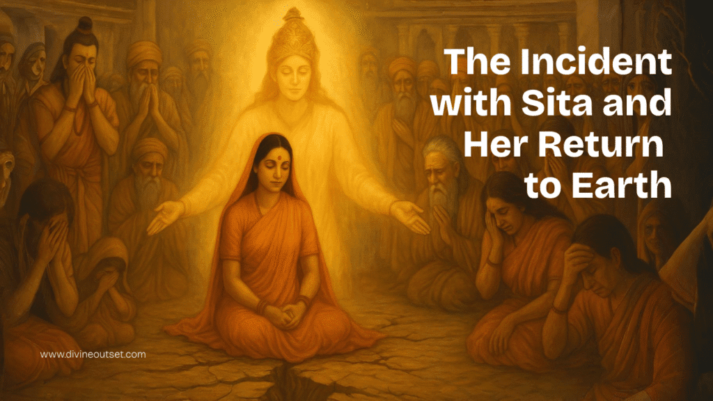 How Shri Ram Died - The Incident with Sita and Her Return to Earth